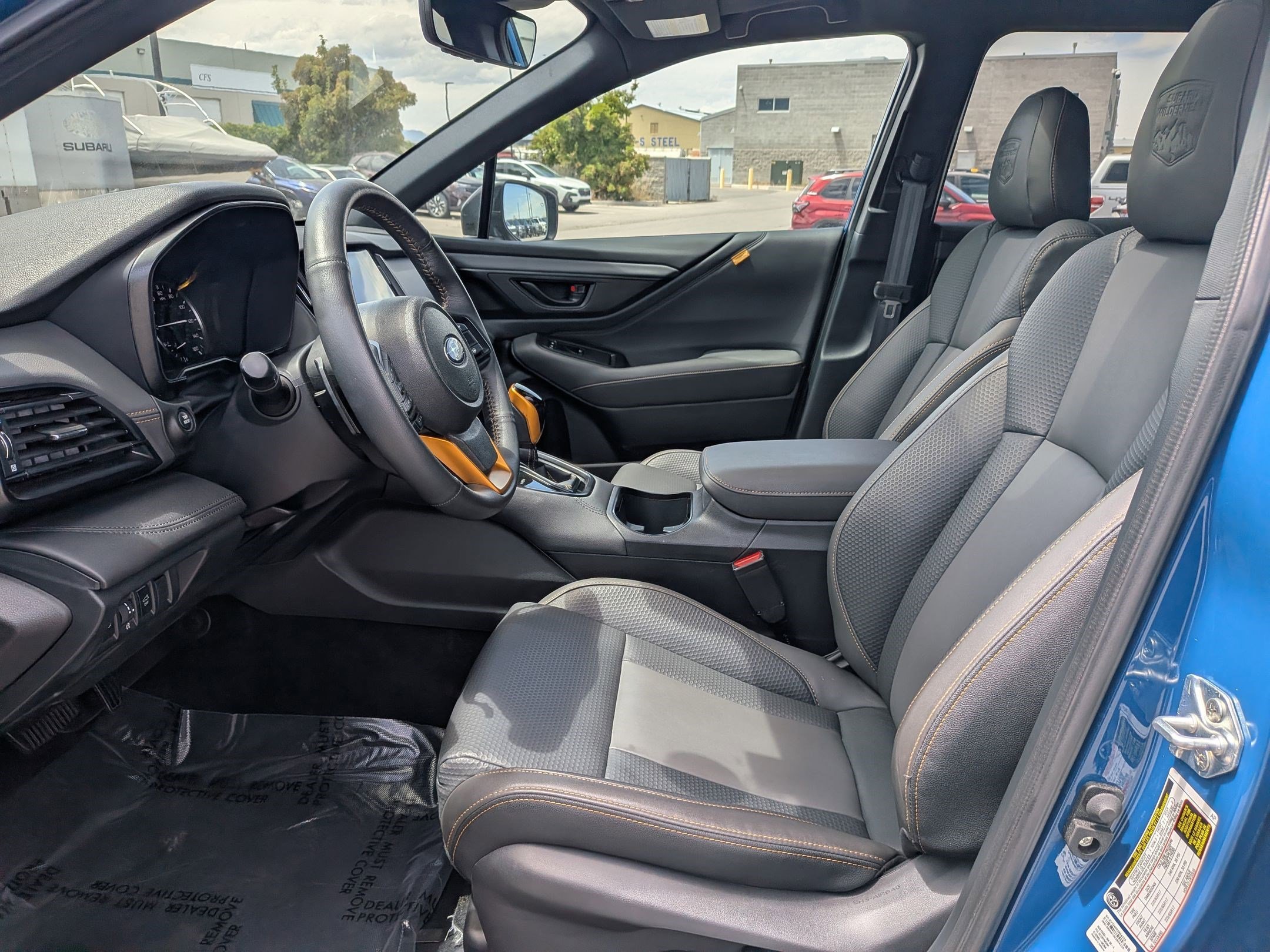 Used 2025 Geyser Blue Subaru Wilderness image 15