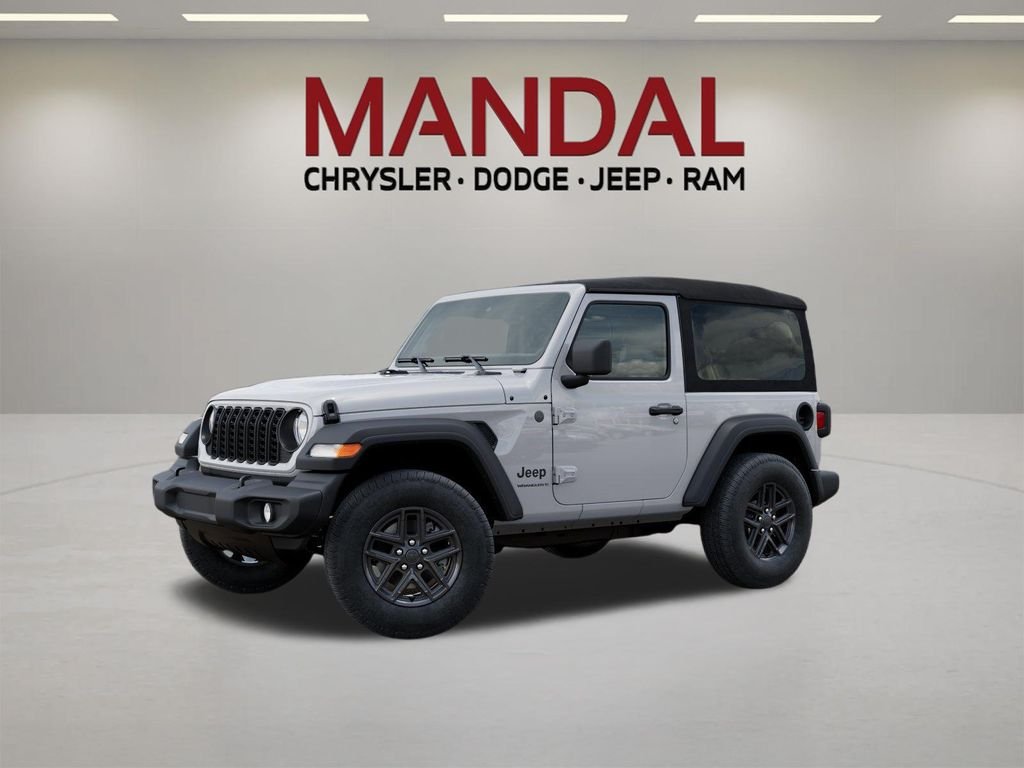 New 2026 Bright White Clear-Coat Exterior Paint Jeep Sport image 2