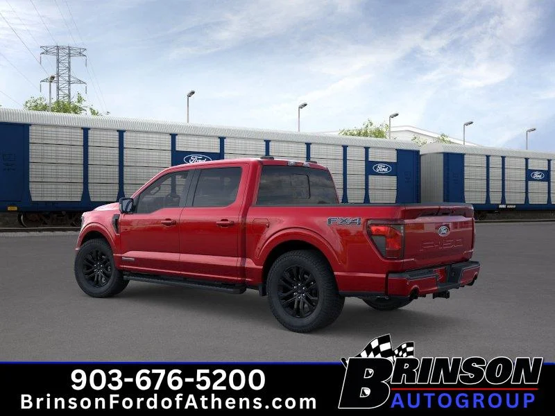 New 2026 Ruby Red Metallic Tinted Clearcoat Ford XLT image 4