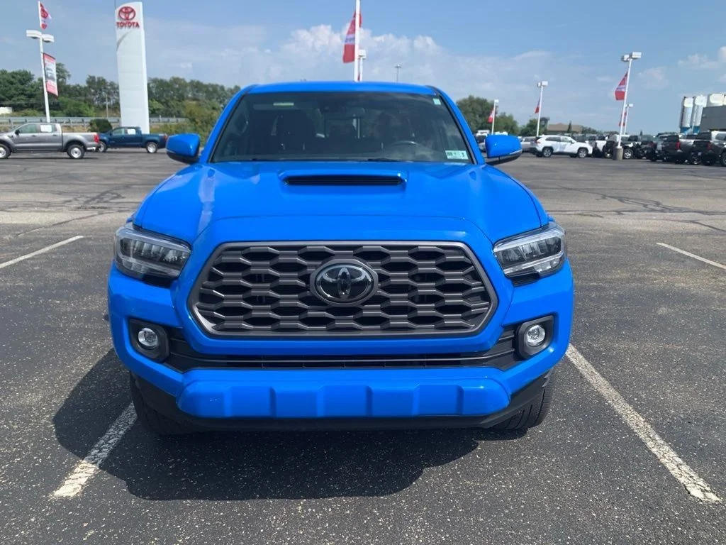 Used 2021 Blue Toyota TRD Sport image 7