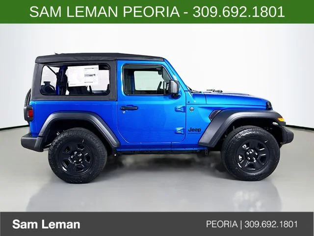 New 2026 Blue Jeep Sport image 8