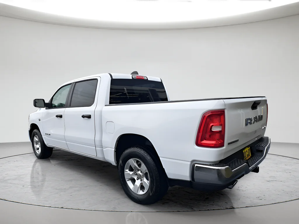 New 2026 Bright White Clear-Coat Exterior Paint RAM Big Horn/Lone Star image 3