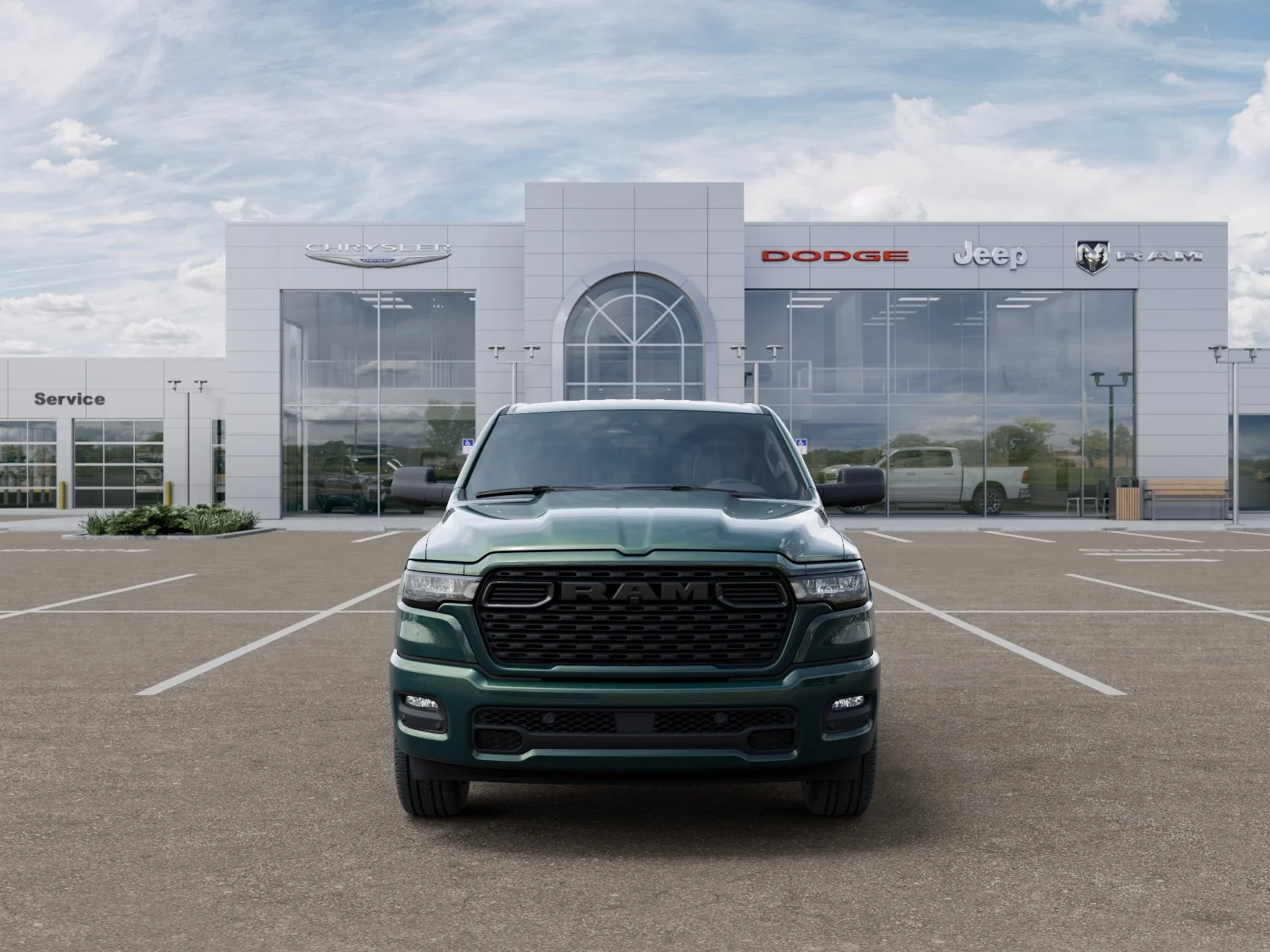 New 2026 Serrano-Green Metallic Exterior Paint RAM Express image 6