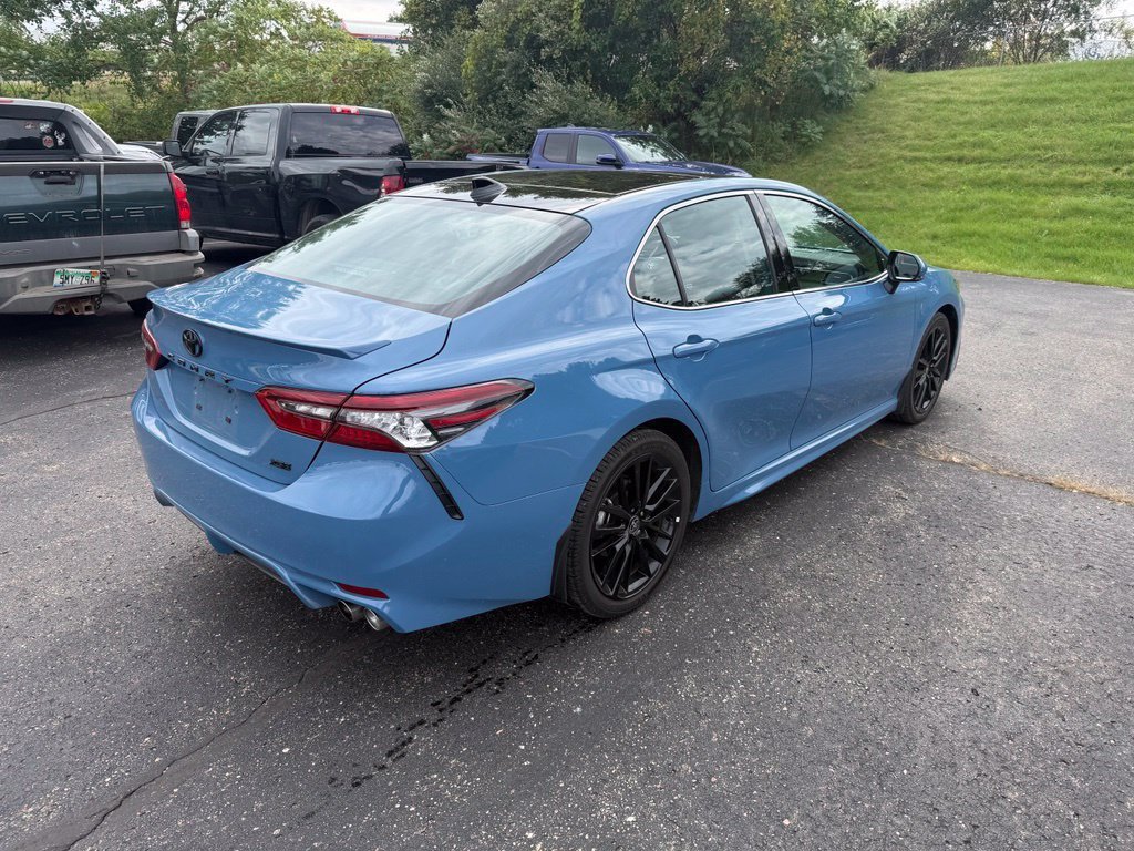Used 2024 Blue Toyota XSE V6 image 3