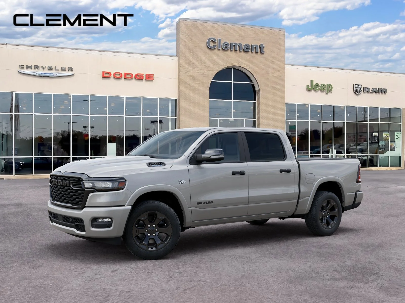 New 2026 Silver Zynith Exterior Paint RAM Big Horn/Lone Star image 2