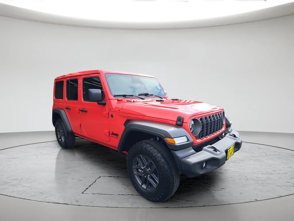 New 2026 Firecracker Red Clear-Coat Exterior Paint Jeep Sport S image 1