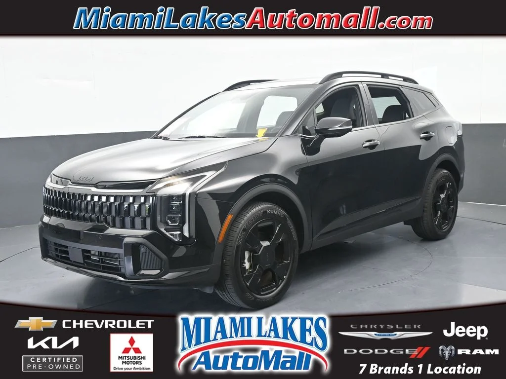 Used 2026 Ebony Black Kia X-Line image 1