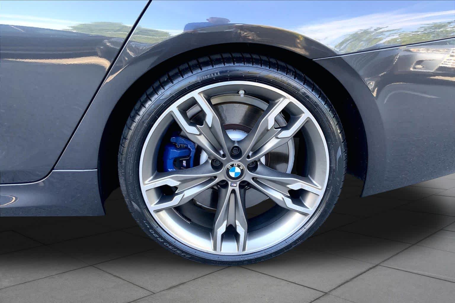Certified Used 2023 Dark Graphite Metallic BMW M550i xDrive image 10
