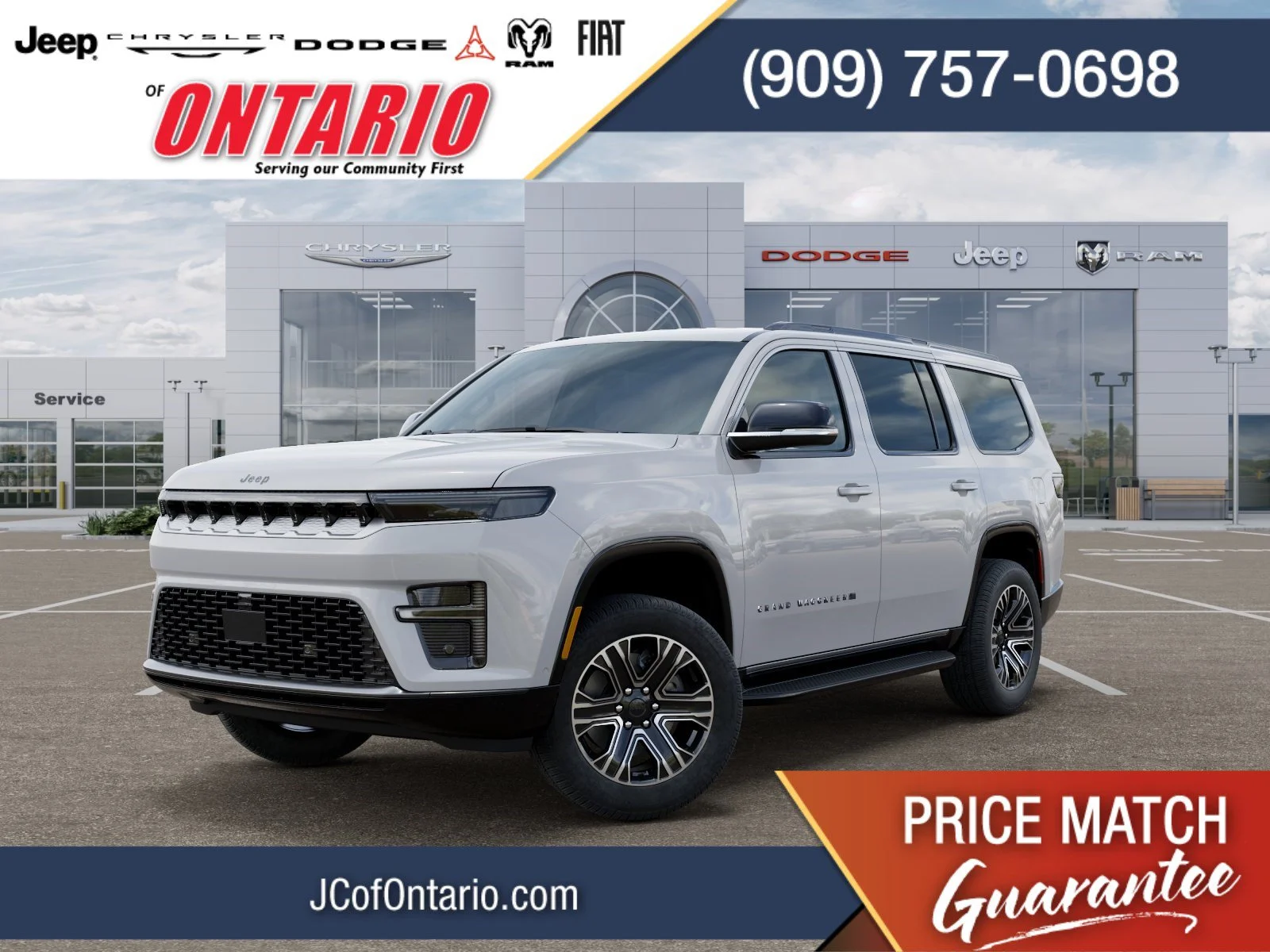 New 2026 Bright White Clearcoat Jeep  image 1