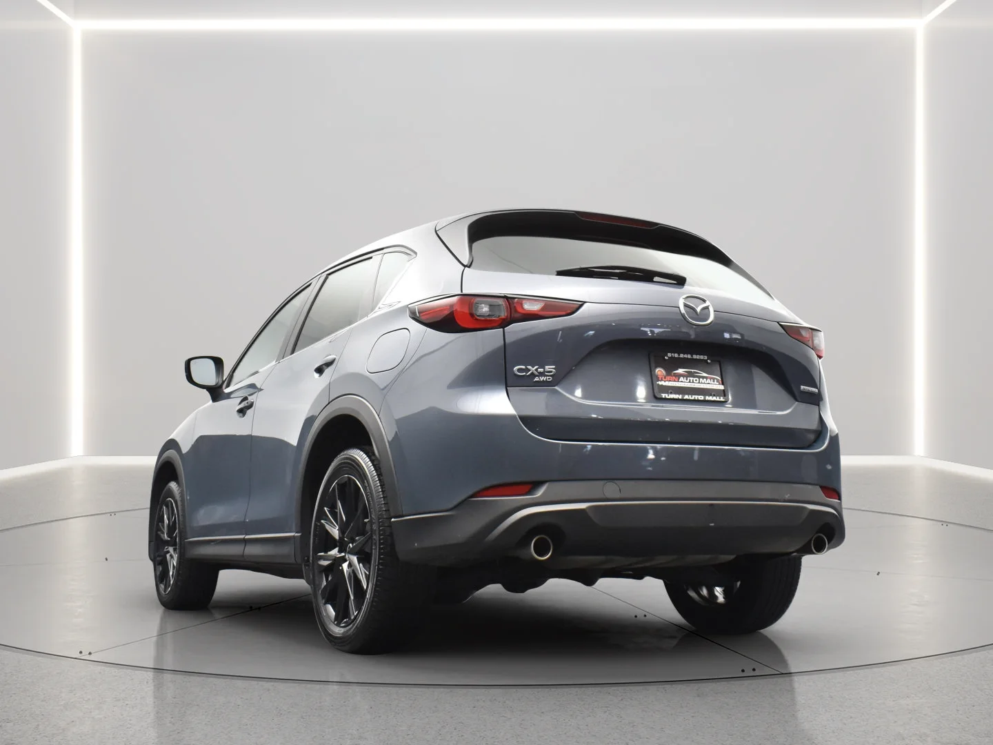 Used 2024 Polymetal Gray Metallic Mazda 2.5 S Carbon Edition image 8