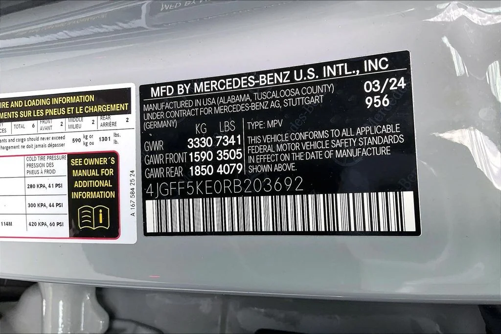 Certified Used 2024 White Mercedes-Benz GLS 450 image 26