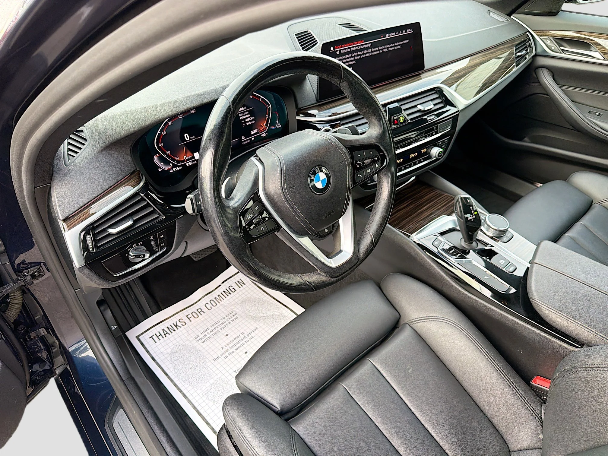 Used 2020 Imperial Blue Metallic BMW 530i xDrive image 24