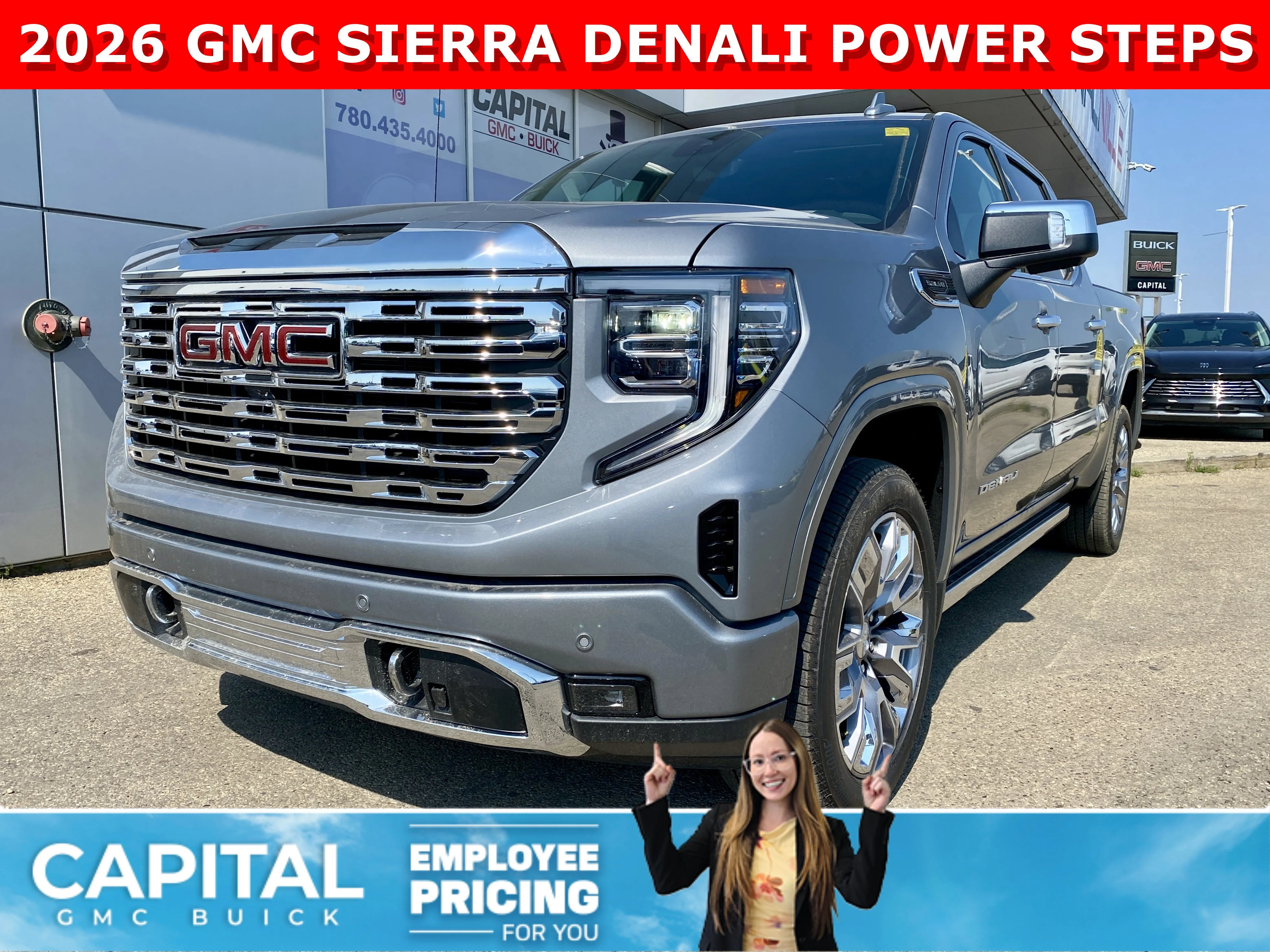 New 2026 STERLING METALLIC GMC Denali image 1