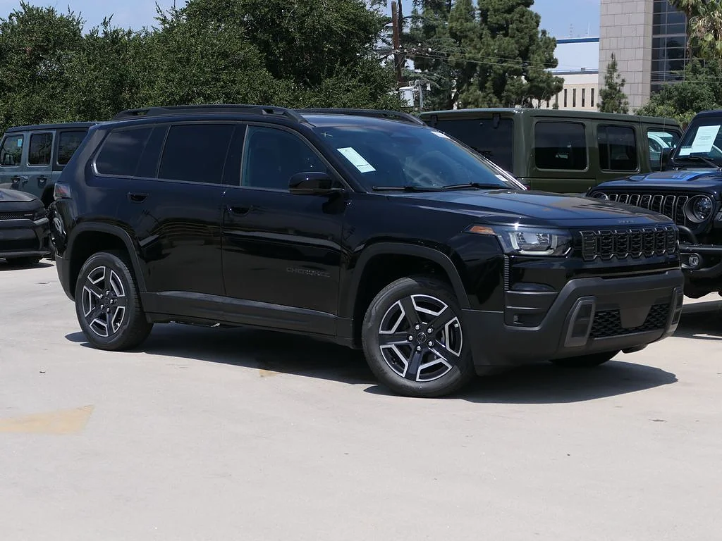 New 2026 Diamond Black Crystal Pearl Coat Jeep Limited 4x4 image 1