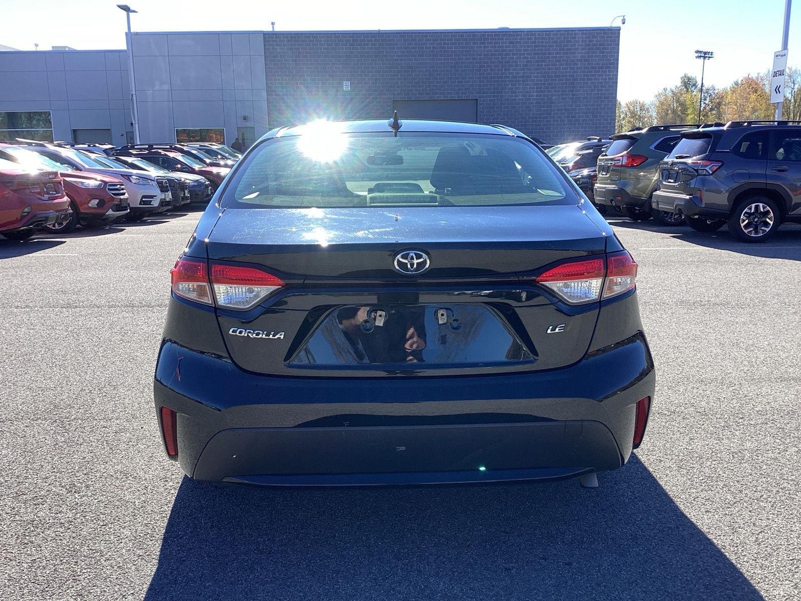 Used 2020 Black Sand Pearl Toyota LE image 7
