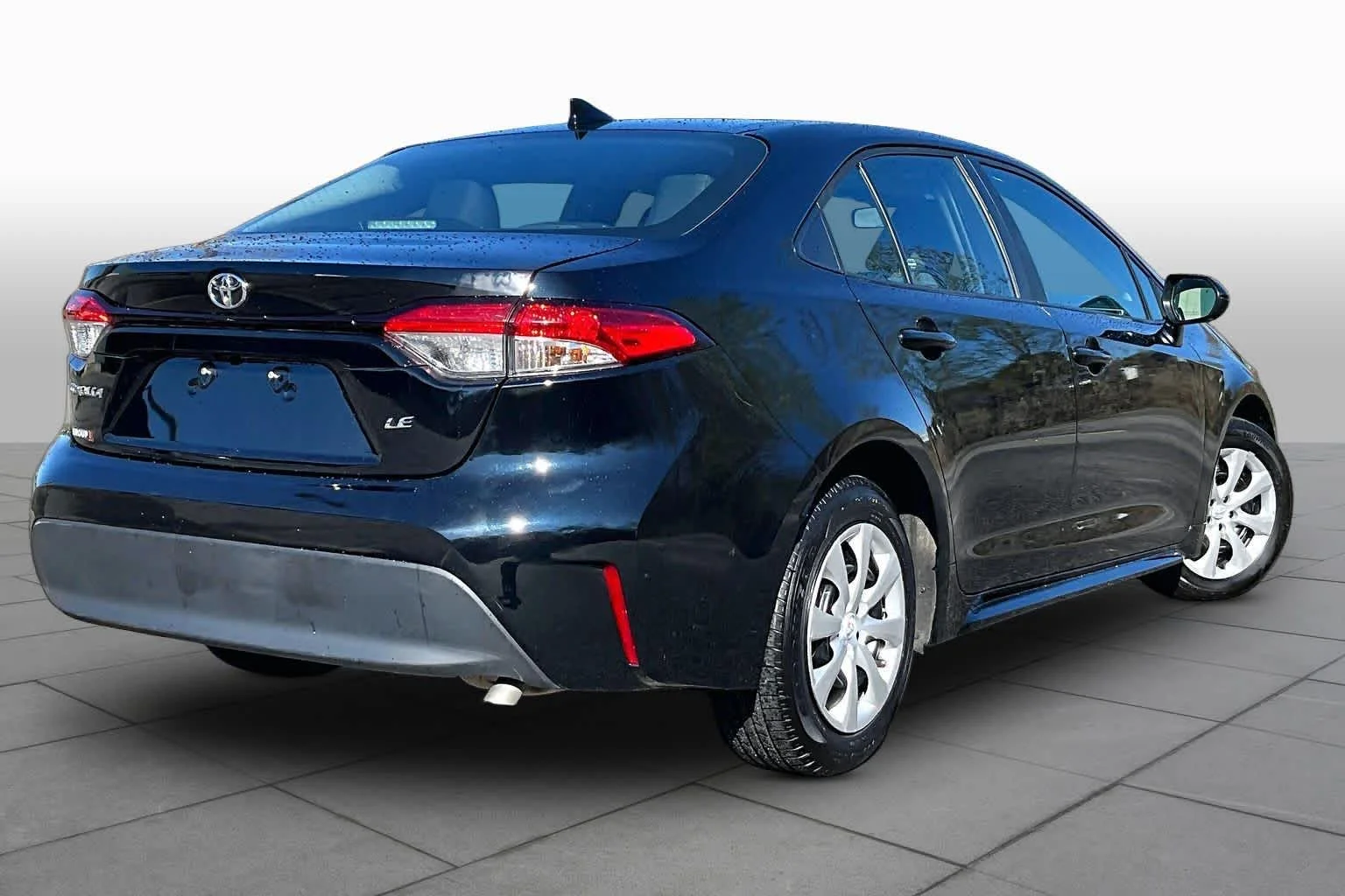 Used 2024 Midnight Black Metallic Toyota LE image 13