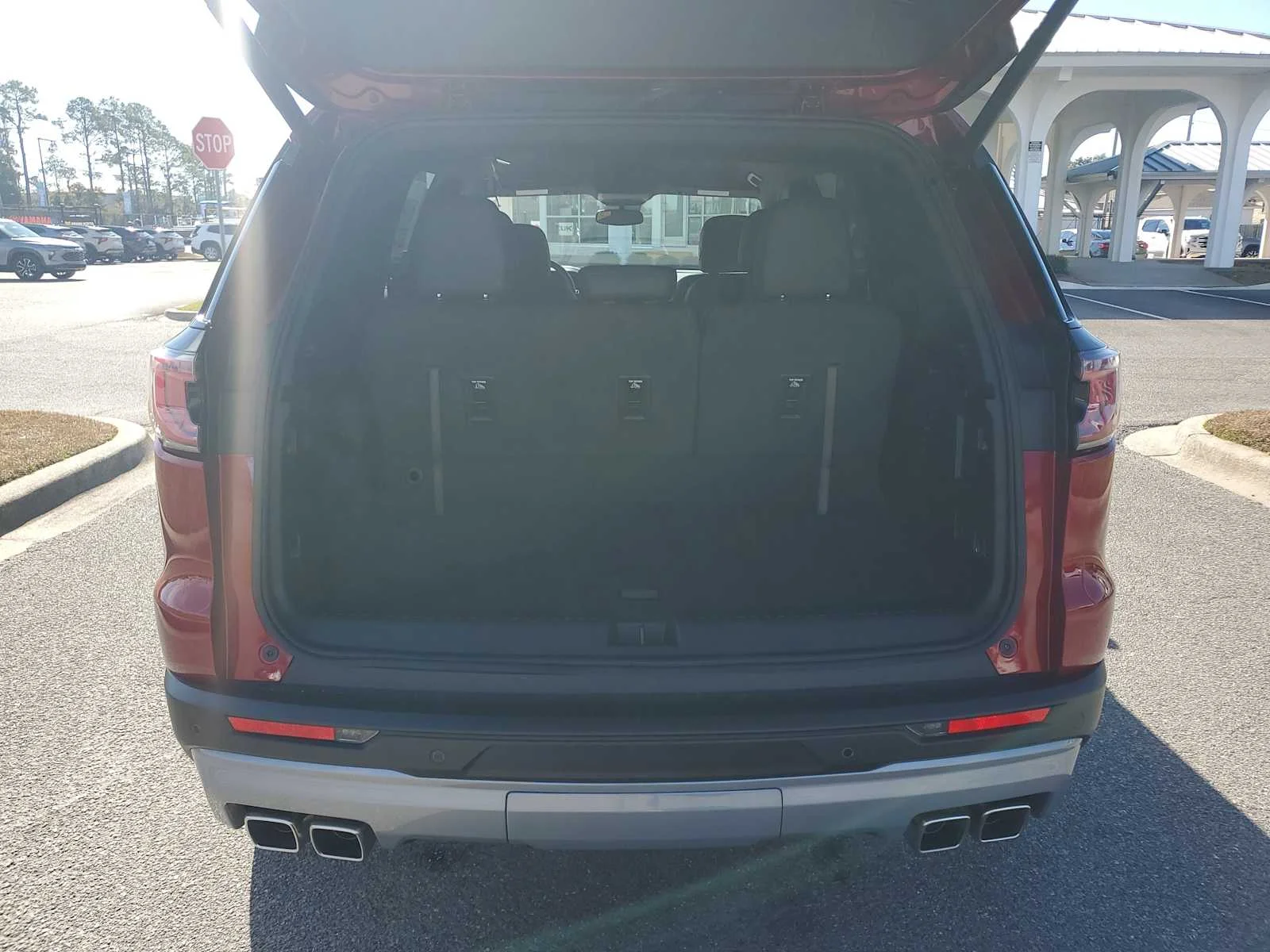 New 2025 Volcanic Red Tintcoat GMC Elevation image 5