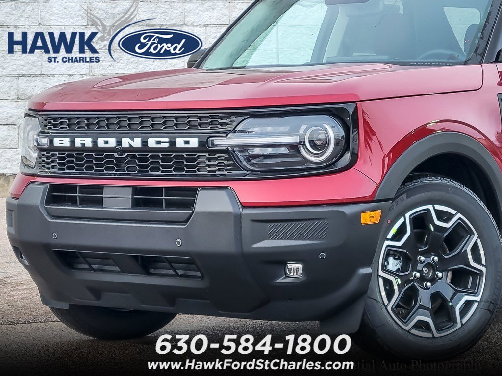 New 2025 Ruby Red Metallic Tinted Clearcoat Ford Outer Banks® image 2