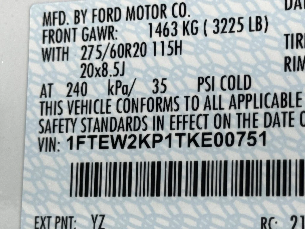 New 2026 White Ford STX image 30