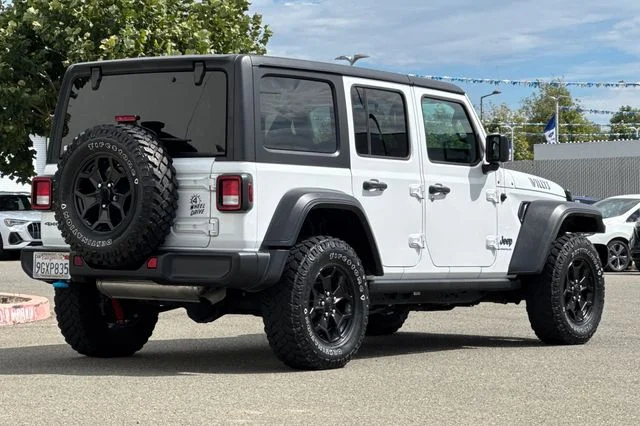 Used 2023 White Jeep Willys 4xe image 4
