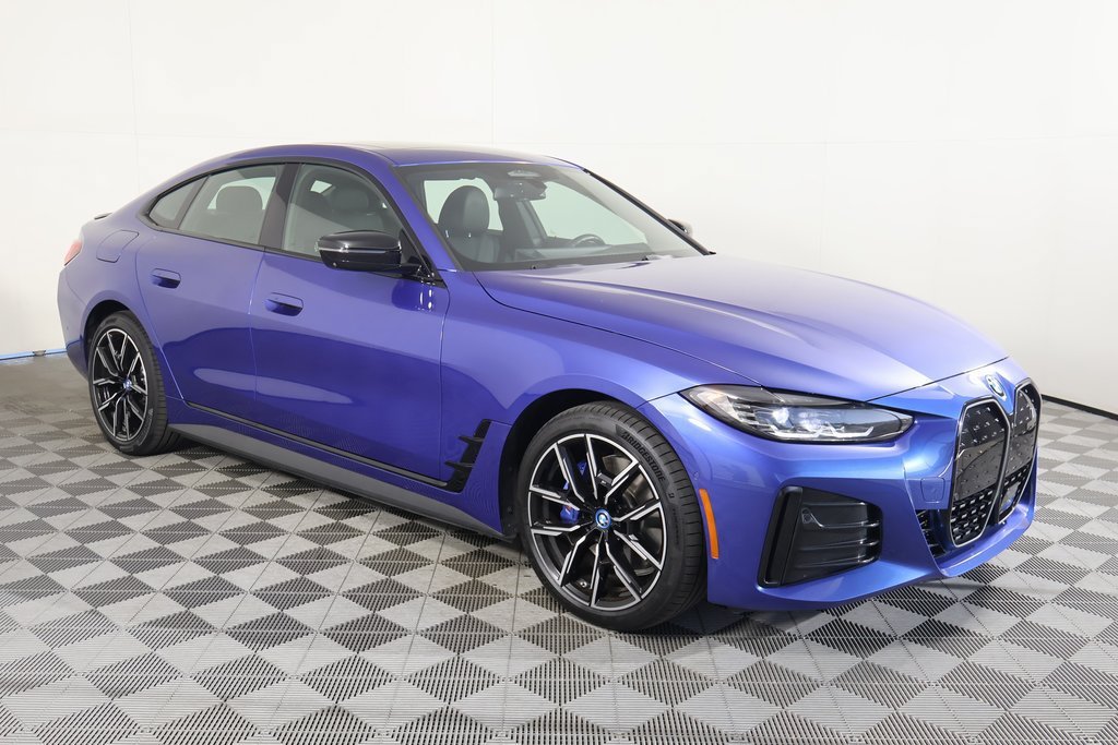 Certified Used 2023 Blue Metallic BMW eDrive40 image 3