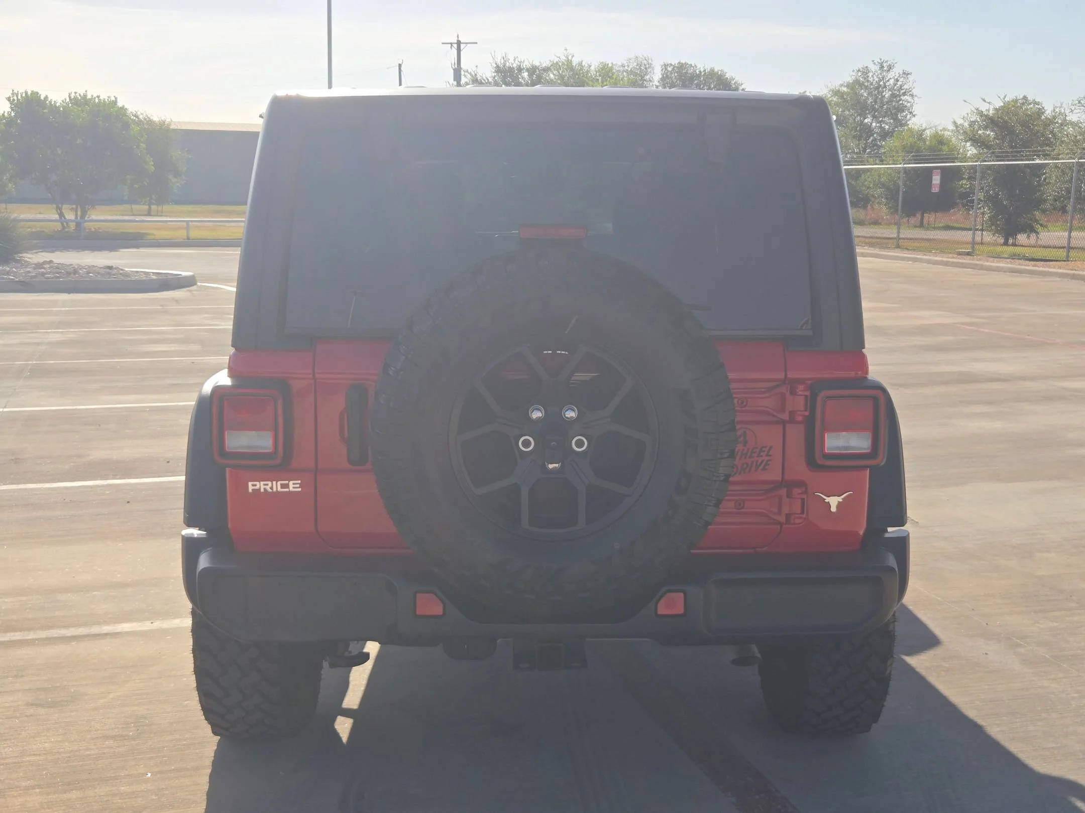 Used 2025 Red Jeep Willys image 4