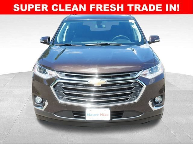 Certified 2019 Chevrolet Traverse 1LT with VIN 1GNEVGKW3KJ163828 for sale in Anoka, Minnesota