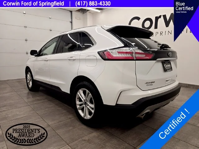 Certified Used 2019 Oxford White Ford SEL image 4