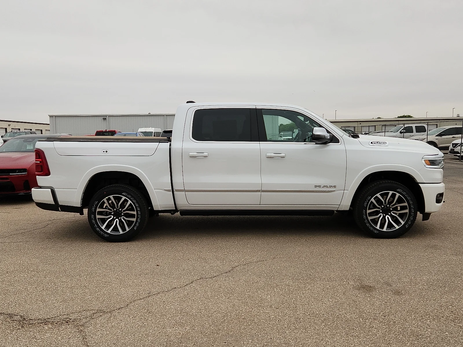 New 2026 Ivory White Tri-Coat Pearl-Coat  Paint Ram LIMITED CREW CAB 4X4 5