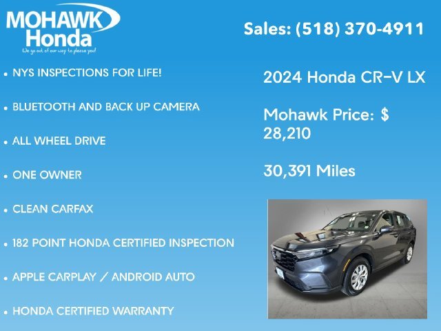 2024 Honda CR-V LX - Photo 8