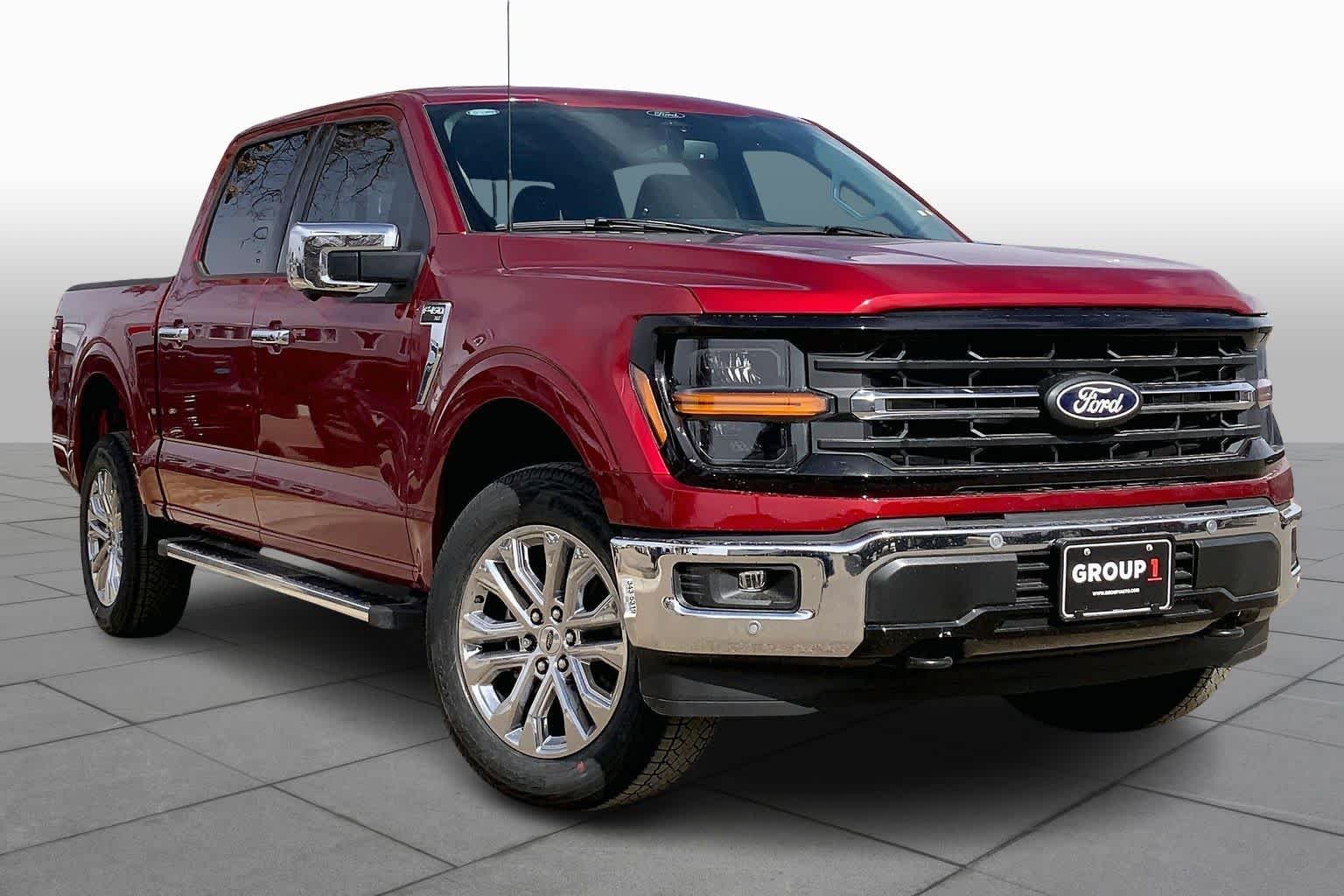 New 2026 Ruby Red Metallic Tinted Clearcoat Ford XLT image 2