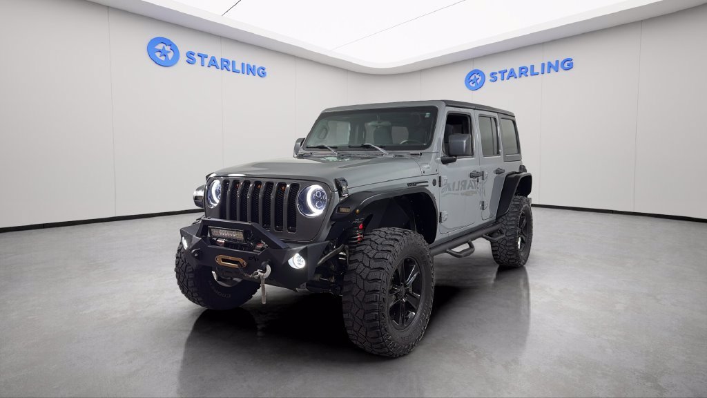 Used 2021 Gray Jeep Sport Altitude 4x4 image 17