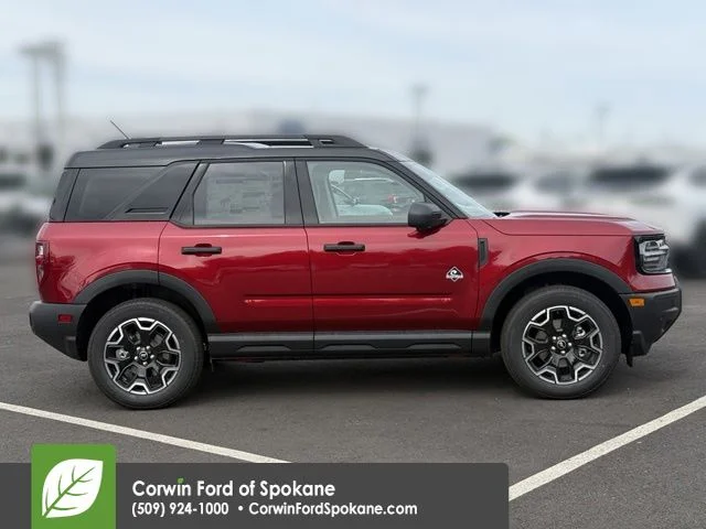 New 2026 Ruby Red Metallic Tinted Clearcoat Ford Outer Banks image 9