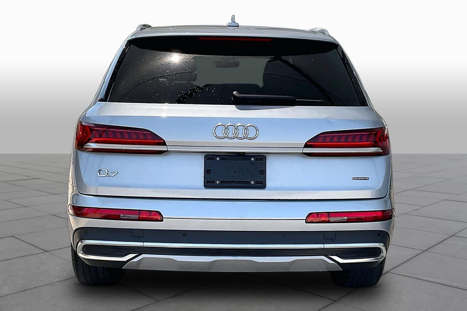 Used 2023 Satellite Silver Metallic Audi Premium Plus image 5