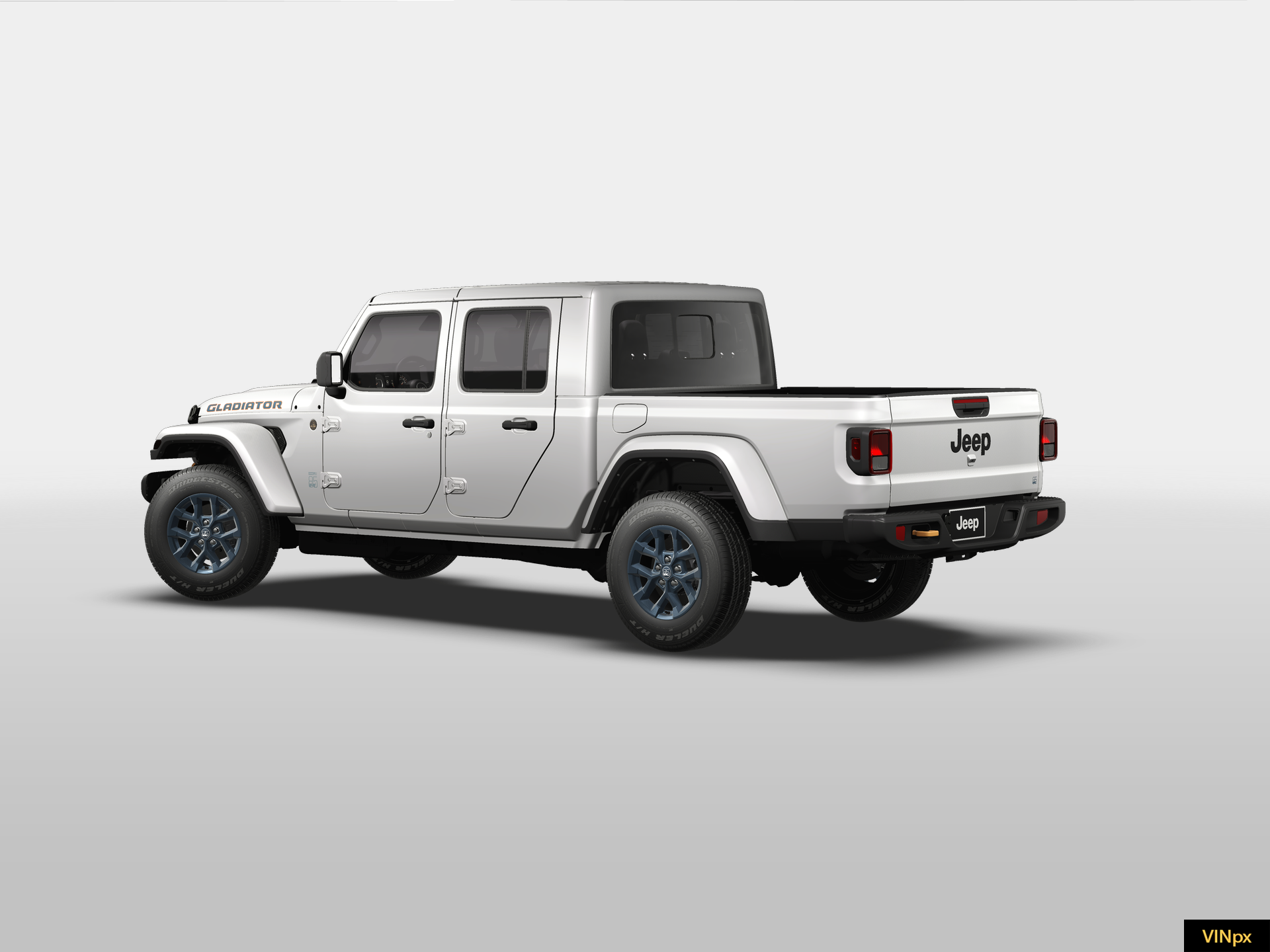New 2026 Bright White Clear-Coat Exterior Paint Jeep 85th Anniversary Edition image 4