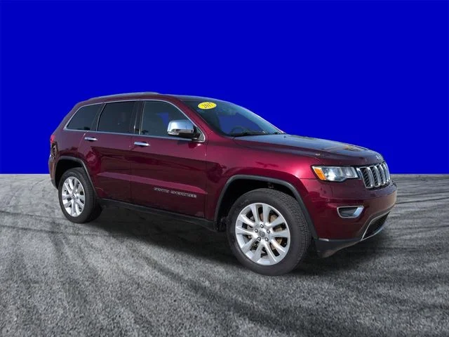 Certified Used 2017 Velvet Red Pearlcoat Jeep Limited image 2