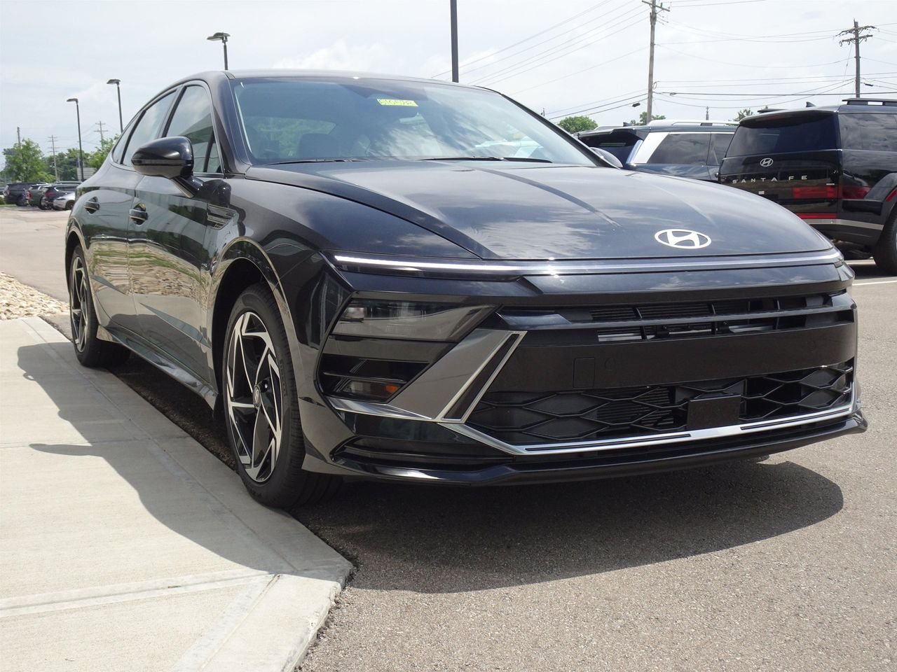 New 2026 Black Hyundai SEL Sport image 6