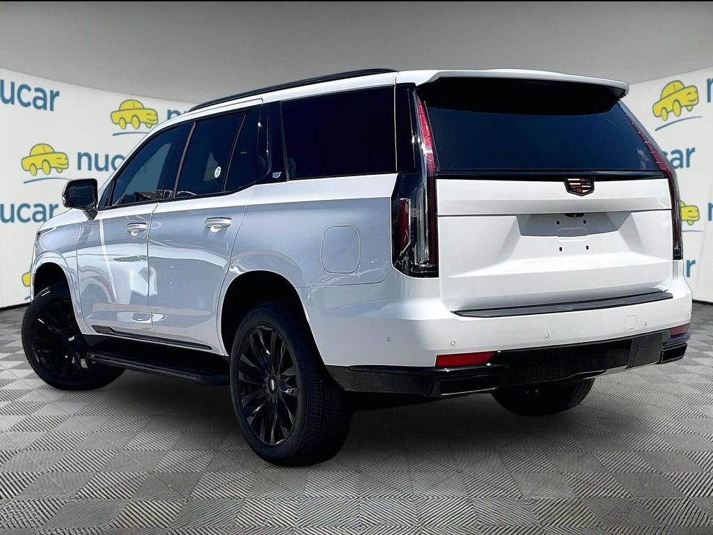 Used 2023 White Cadillac Premium Luxury image 4
