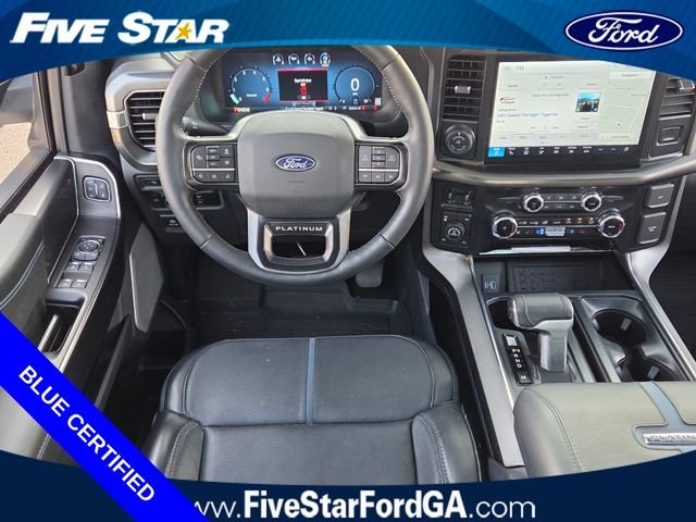 Used 2024 White Metallic Ford Platinum image 14