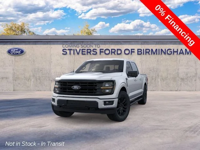 New 2026 Iconic Silver Metallic Ford XLT image 3