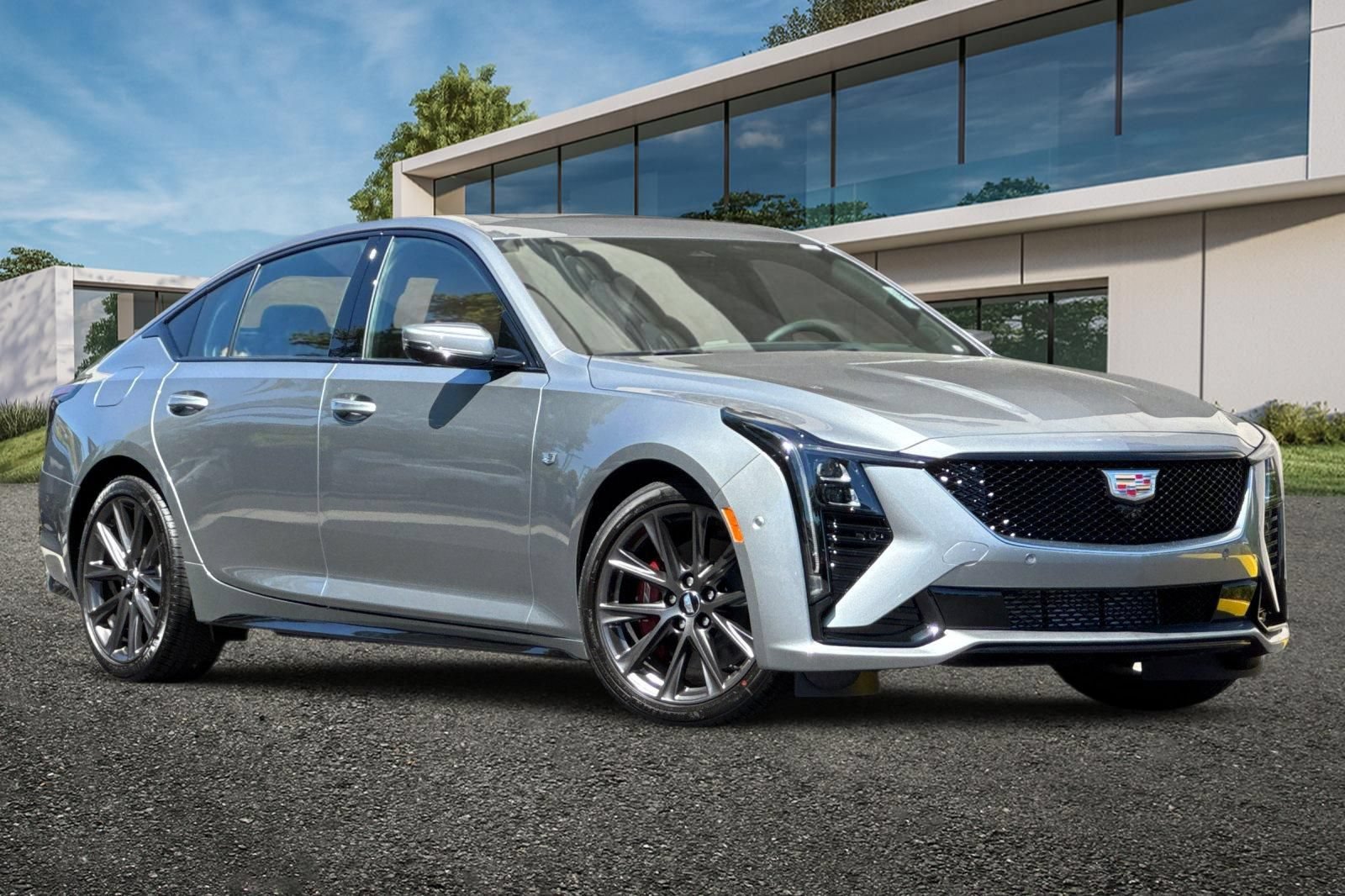 New 2026 Argent Silver Metallic Cadillac Sport image 1