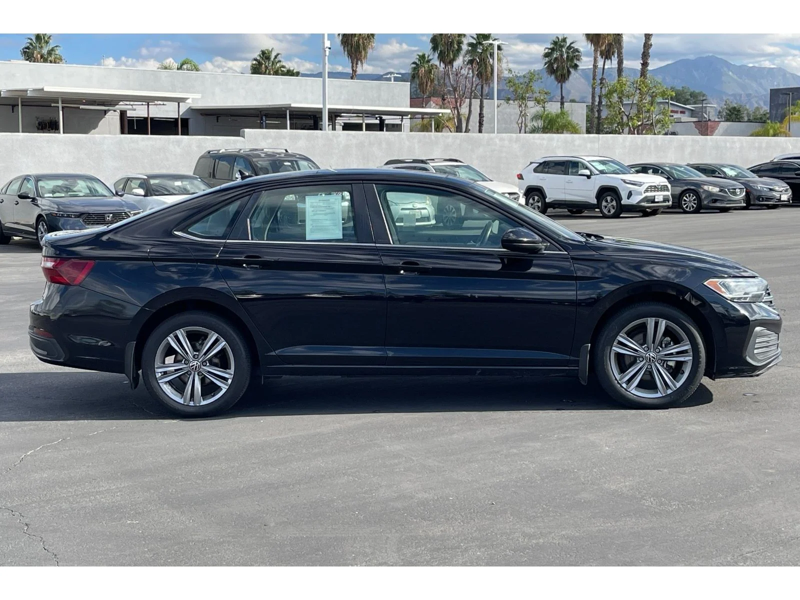 Used 2023 Deep Black Pearl Volkswagen SE image 7