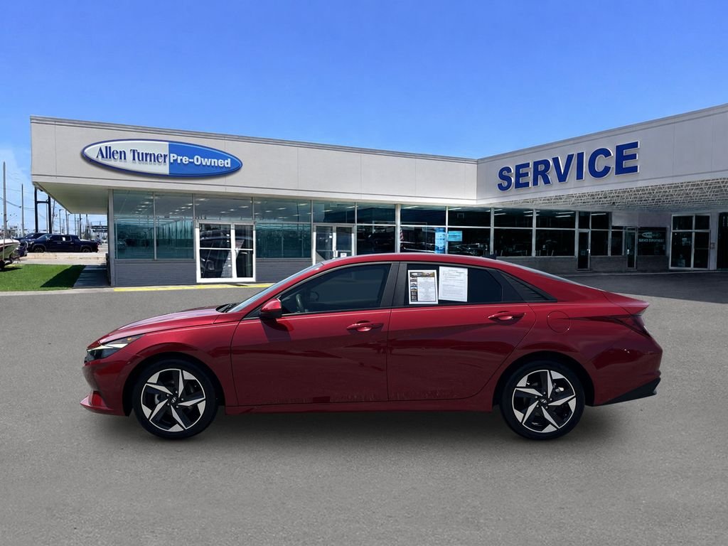 Used 2023 Scarlet Red Pearl Hyundai SEL image 5