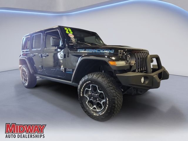 Certified Used 2023 Black Jeep Rubicon 4xe image 7