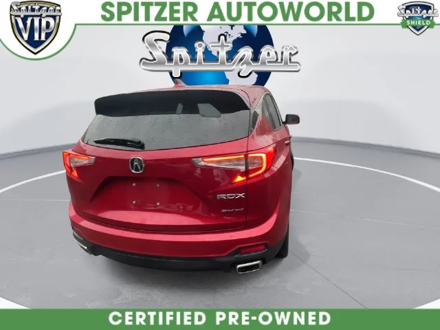 Certified Used 2023 Performance Red Pearl Acura SH-AWD TECH image 14