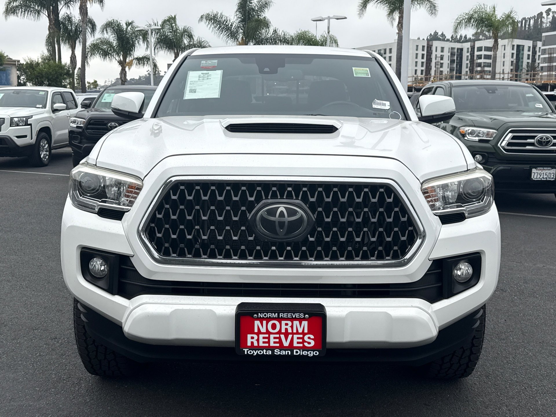 Certified Used 2018 Super White Toyota TRD Sport image 6