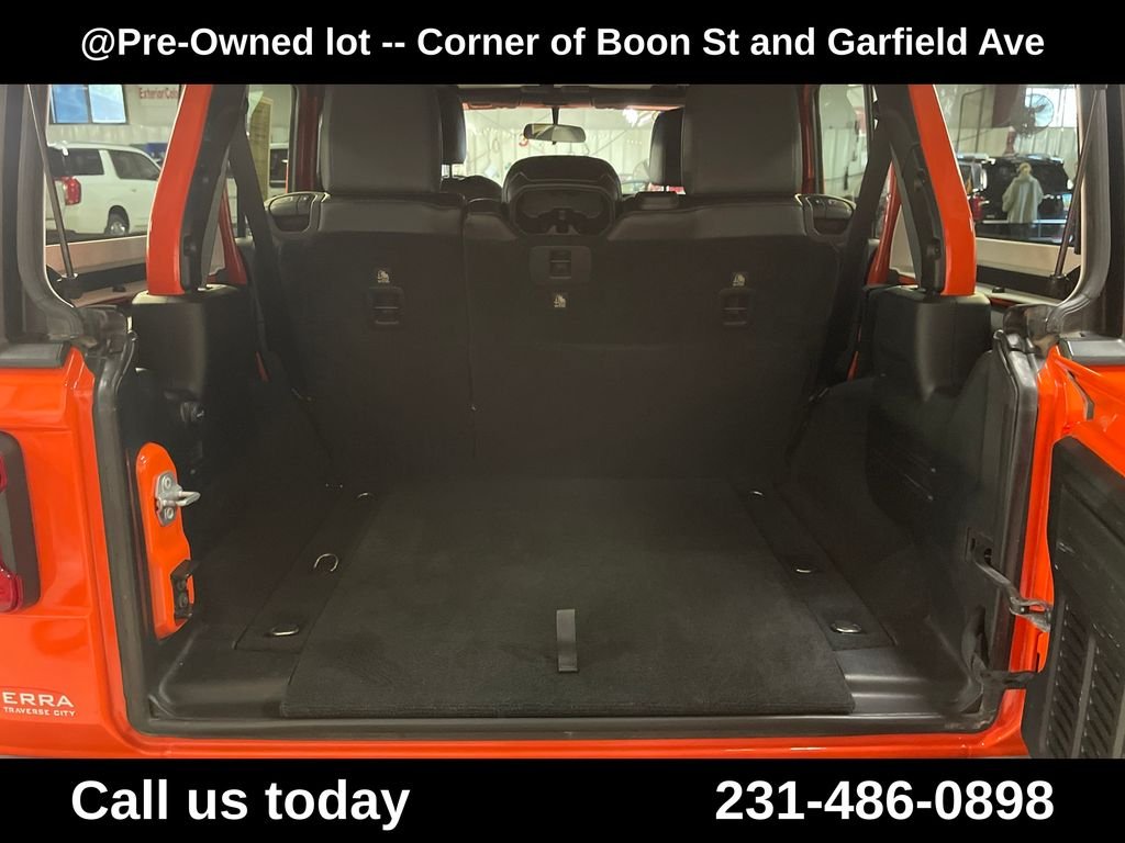 Used 2018 Orange Jeep Unlimited Sahara image 24