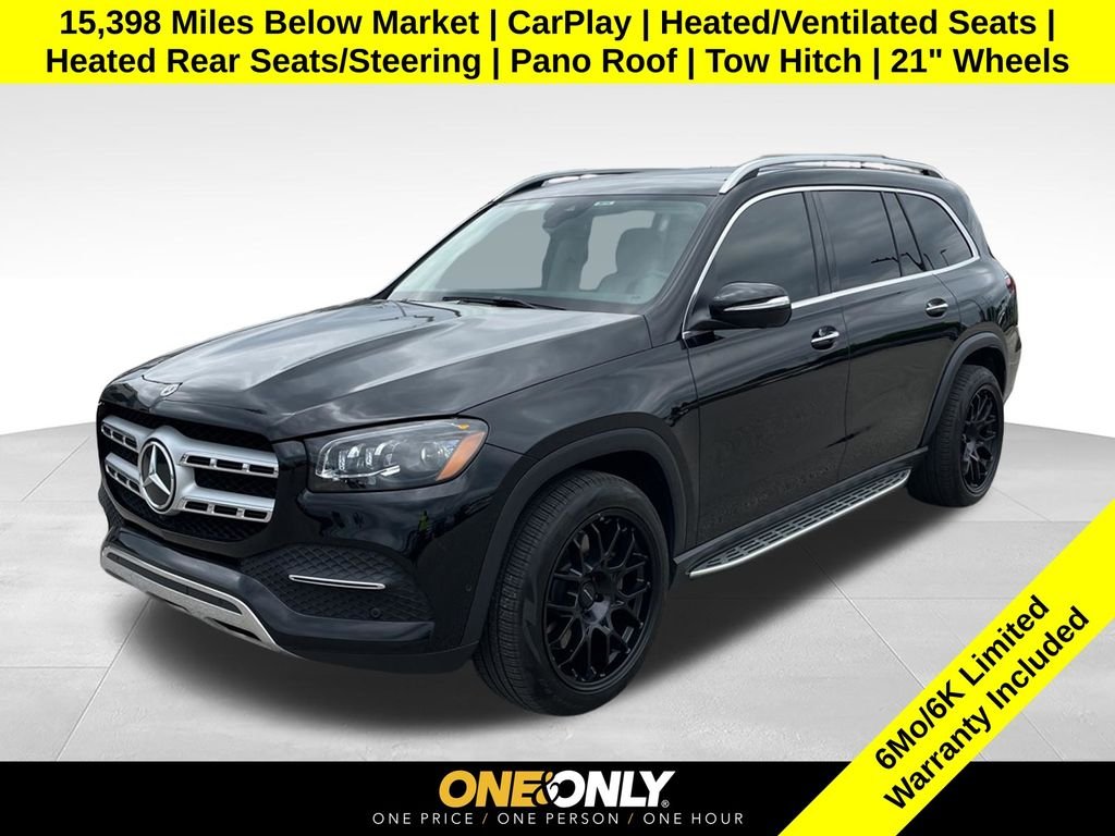 Used 2022 Black Mercedes-Benz GLS 450 image 1