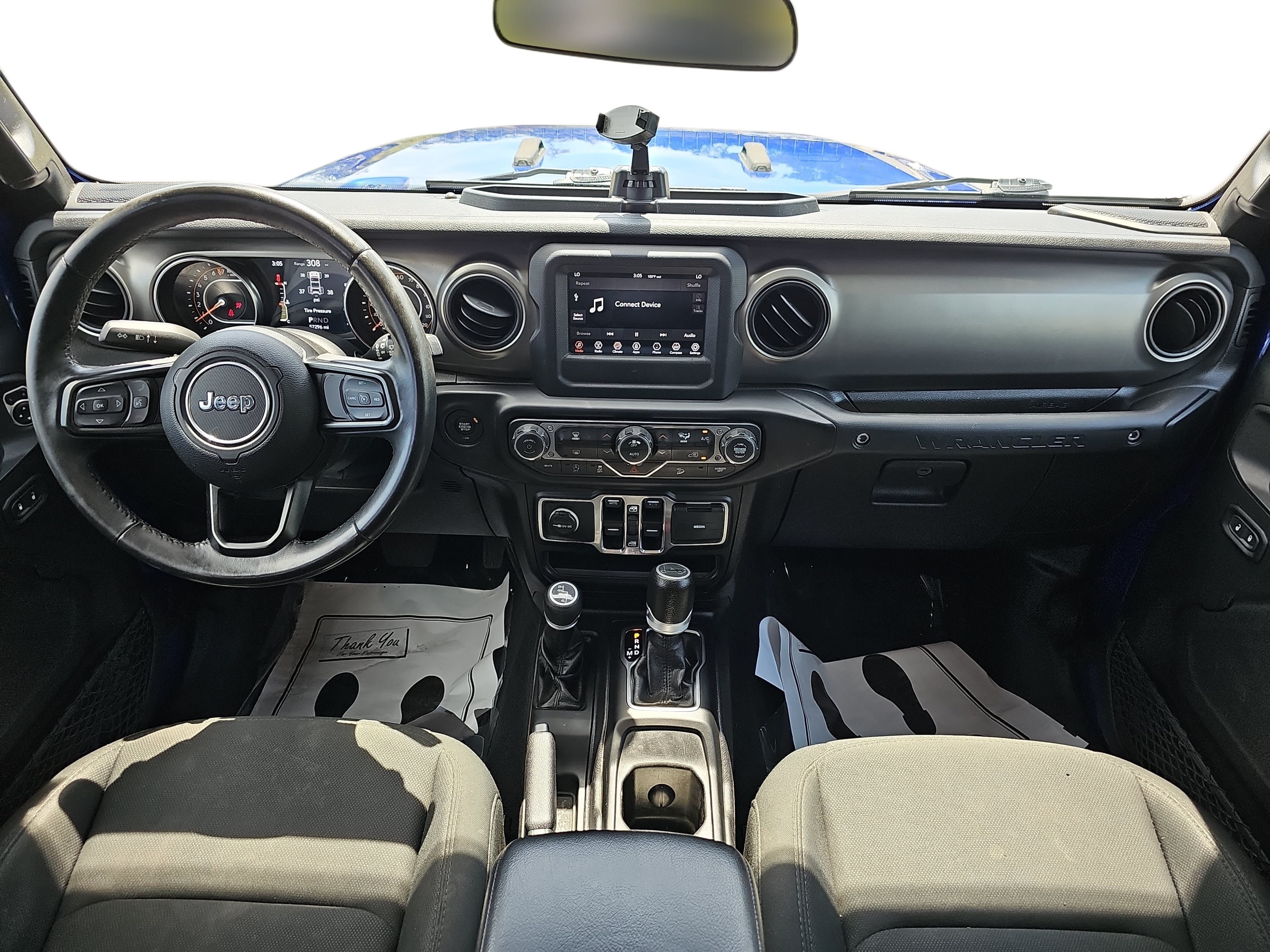 Used 2019 Ocean Blue Metallic Clearcoat Jeep Sport S image 9