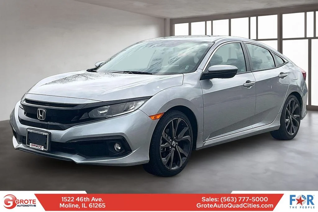 Used 2021 Silver Honda Sport image 1